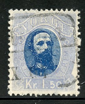 Norway # 33, Used. CV $ 50.00   (111)