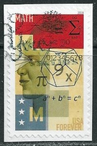 US ~ Scott # 5279 ~ Used on paper ~ Math