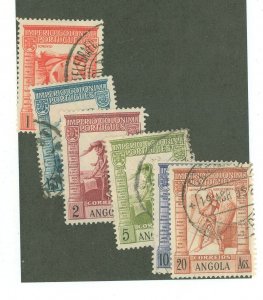 Angola #286-91 Used