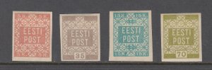 Estonia Scott #1-4 MH