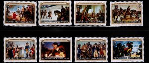 RWANDA Scott 722-729 MNH** American Bicentennial stamp set