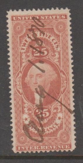 U.S. Scott #R46c Revenue Stamp - Used Set of 10 - IND