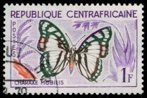 Central African Republic #5 Charaxes nobilis; CTO