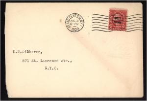 U.S. cover: 1929 #646 Grand Central Station, NY CDS