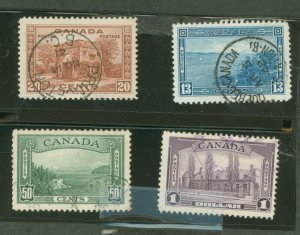 Canada #242-245 Used Single