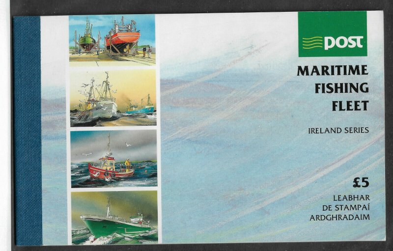 Ireland 1991,Maritime Fishing Fleet Booklet,Sc # 844-47a,845ab,844-45b,847a,VF! 