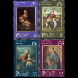 PITCAIRN 1985 - Scott# 262-5 Christmas-Pntngs Set of 4 NH