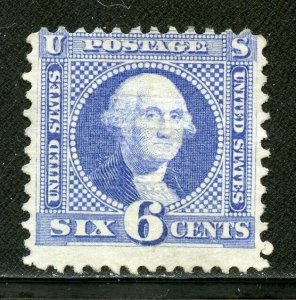 US Scott 115 Washington No Gum Added Perf, lower Right $1000.00