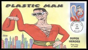 #4084g Plastic Man Collins FDC