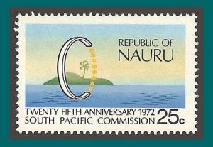 Nauru 1972 South Pacific Commission, MLH #89,SG97