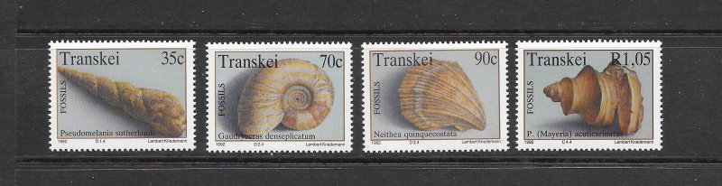 FOSSILS - SOUTH AFRICA (TRANSKEI) 279-82  MNH