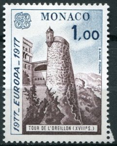 Monaco Sc#1067 MNH, 1f multi, Europa (C.E.P.T.) 1977 - Landscapes (1977)