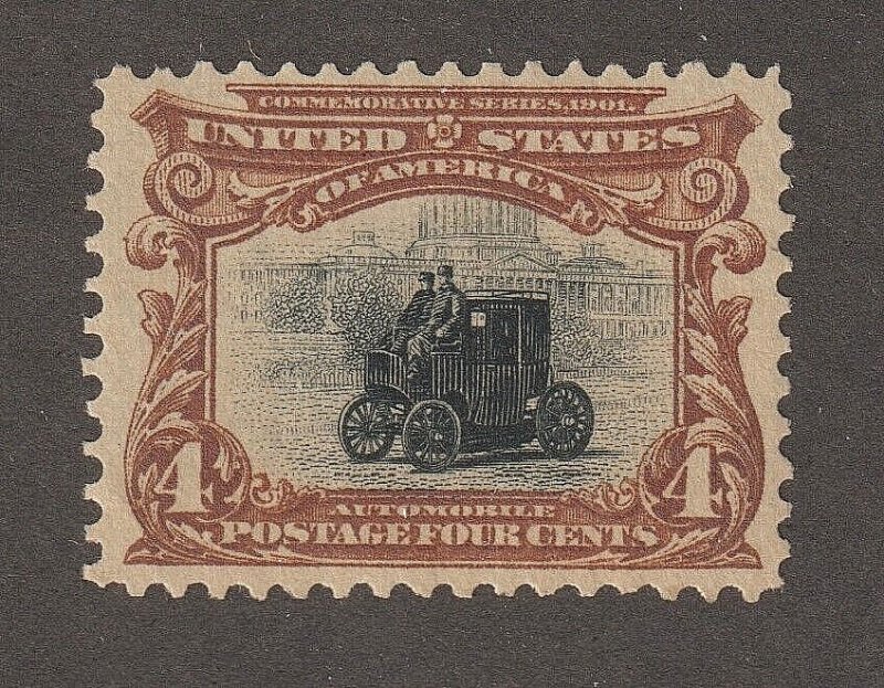 EDSROOM-16697 US 296 MNH 1901 Pan American Automobile CV$170
