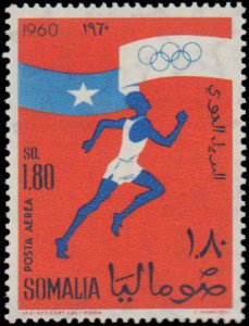 Somalia #248-249, C73-C74, Complete Set(4), 1960, Olympics, Never Hinged