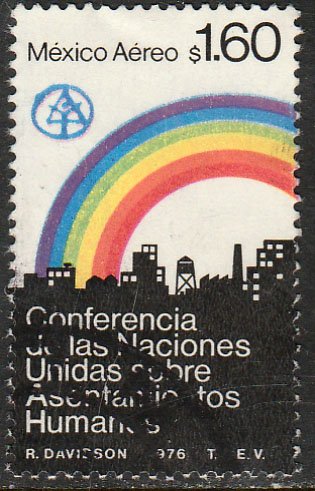 MEXICO C522 U.N. Conference on Human Settlements. Used F-VF. (1340)