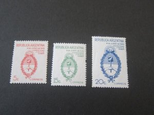 Argentina 1943 Sc 509-11 MH