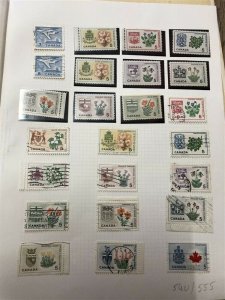 CANADA; 1938-1980s fine Mint & Used Collection on Album pages 100s