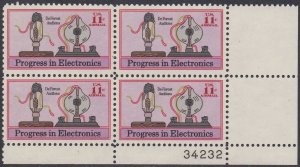 C86 Electronics Plate Block MNH