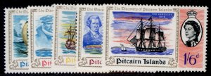 PITCAIRN ISLANDS QEII SG64-68, 1967 discovery set, NH MINT.