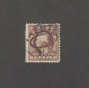 Scott 379 - Washington 6 Cent. Single. Used.      #02 379b