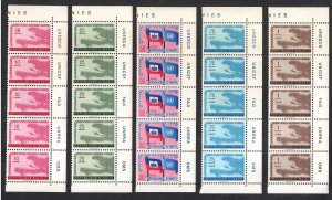 Haiti # 440 - 441 & # C133 - C135 , 25 F-VF OG NH Mint Stamps - I Combine S/H
