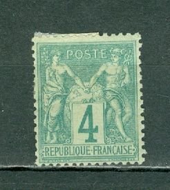 FRANCE 1876 PEACE & COMMERCE #66 TYPE 1... UNUSED NO THIINS