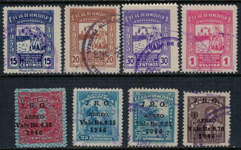 Venezuela #C218-26  CV $4.80