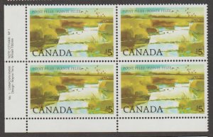 Canada Scott #937 Stamp - Mint NH Plate Block