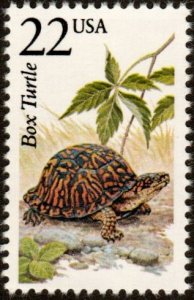 United States 2326 - Mint-NH - 22c Box Turtle (Terrapin) (1987) (cv $1.00)