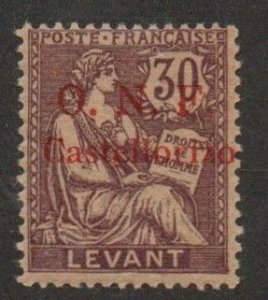 Castelloriz 23 Mint hinged (French Occupation)