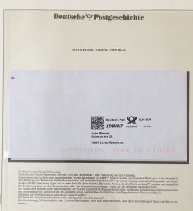 Germany Postageschichte Cards Covers Balloons on 23 Pages BL1569