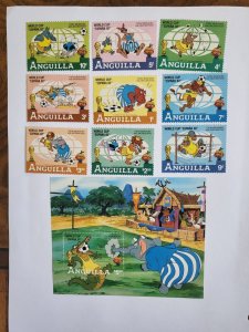 Stamps Anguilla Scott 3492-501 nh