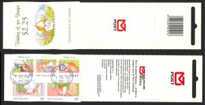 New Zealand Sc# 1053a SG# W35a FD Cancel Booklet 1991 $2.25 Thinking of You