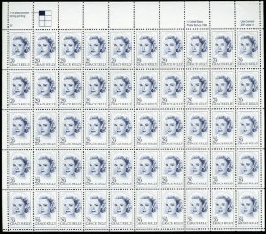 US Stamp - 1993 Grace Kelly - 50 Stamp Sheet - Scott #2749