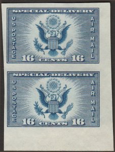 # 771 Mint No Gum As Issued Dark Blue Air Post Special Delivery