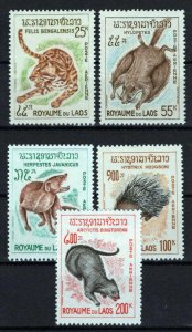 Laos C47-C51 MNH Semi-Postal Wildlife Animals Binturong ZAYIX 0324S0041