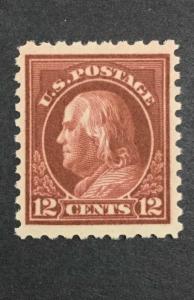 US #435a COPPER RED MINT OG VLH VF/XF JUMBO $45 LOT #9799