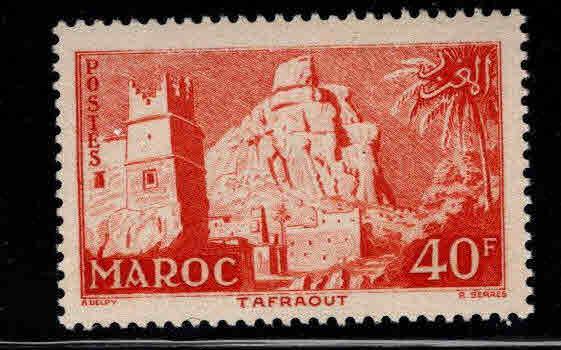 French Morocco Scott 325 MH* 1955 stamp