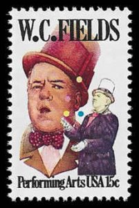 PCBstamps   US #1803 15c W. C. Fields,MNH, (7)