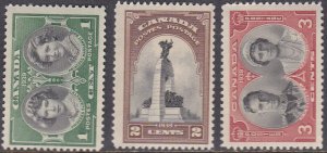Canada Sc #246-248 MNH