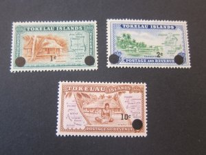 Tokelau 1967 Sc 9-11 set MH