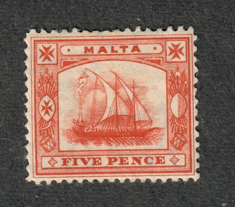 Malta Sc#44 M/H/VF, Partial Set, Cv. $45