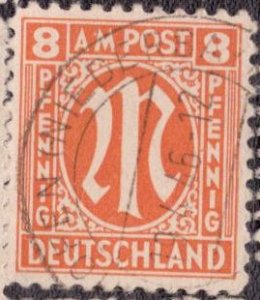 Germany Allied Occupation - 1945 3N6a Used