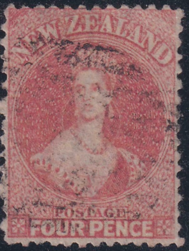 New Zealand 1865 SC 34 Used