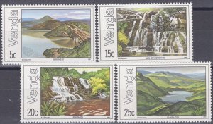 ZAYIX South Africa Venda 44-47 MNH Nwanedi Dam Lake Falls Landmarks