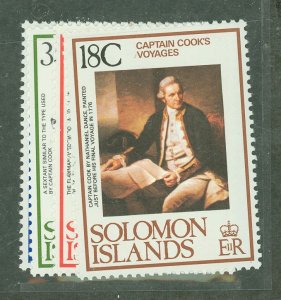 Solomon Islands (British Solomon Islands) #381-4  Single (Complete Set)