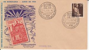 Spain 22nd Barcelona Fair Expo 1954