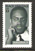 #3273 Malcolm X Single Mint NH