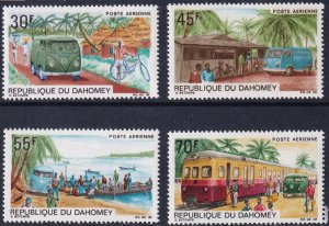 Dahomey SC# C81 - C84 fvf/mnh