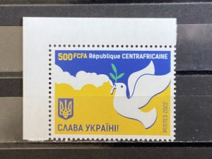 CAR - Postfris/MNH - Peace for Ukraine 2022